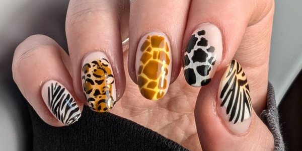 Animal Print Nail Art Tutorial