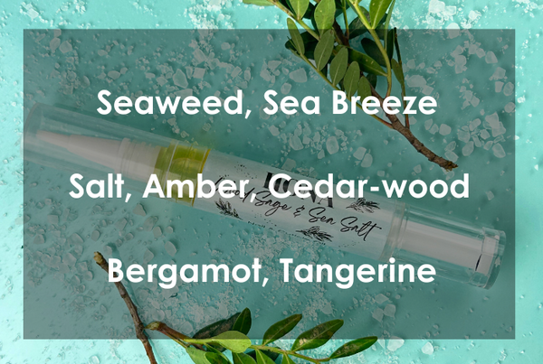 Nail & Cuticle Oil Pen - Wood Sage & Sea Salt